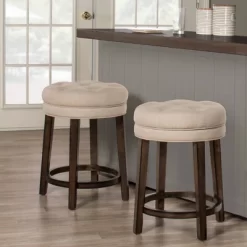 Krauss Backless Counter Height Barstool - Linen - Hillsdale Furniture 11 Krauss Backless Counter Height Barstool - Linen - Hillsdale Furniture -Furniture Specialty Store GUEST b180a9b2 8859 42ac 84fa 8aacdae9f1f9