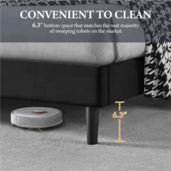 Yaheetech Upholstered Platform Bed Frame With Square Tufted Fabric Headboard -Furniture Specialty Store GUEST b1cf8dbd af62 4889 a657 6747682de0dd