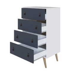 Set Of 2 Amber 6 Drawer Double Wide Dresser And 4 Tall Drawer Dresser - Manhattan Comfort -Furniture Specialty Store GUEST b1f999df 0b43 4bf6 8eb0 1c65272e4953