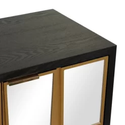 Glam Mirrored Wood Cabinet - Olivia & May -Furniture Specialty Store GUEST b265cb5b 47f4 40f7 ba5c 675c80a00f0d