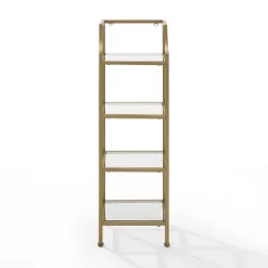 40" Aimee Short Etagere Gold - Crosley