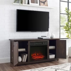 Camden Low Profile Fireplace TV Stand For TVs Up To 50" - Crosley -Furniture Specialty Store GUEST b333b185 5010 49b5 a6b8 3be2569eaa83