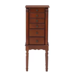 Wylie Jewelry Armoire Cherry Red - Powell Company -Furniture Specialty Store GUEST b3ec66ec bda8 4c85 895b eb8cf404fbdf