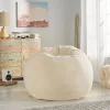 5' Newalla Modern Shearling Bean Bag - Christopher Knight Home