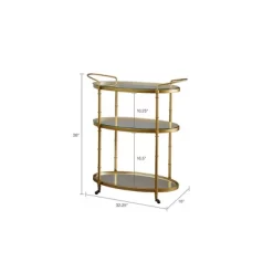 Lauren Bar Cart Antique Gold -Furniture Specialty Store GUEST b575c1bc f874 49e0 aa31 6950ca99e266