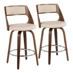 Set Of 2 Cecina Upholstered Counter Height Barstools - Lumisource -Furniture Specialty Store GUEST b6977be7 283e 4e7d 973d 8ef021ba6de3
