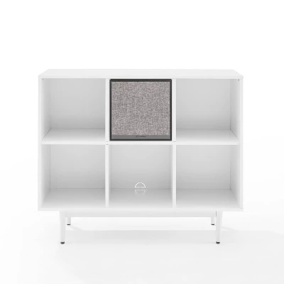 35.88" Liam 6 Cube Record Storage Bookcase With Speaker - Crosley 7 35.88" Liam 6 Cube Record Storage Bookcase With Speaker - Crosley - Image 5