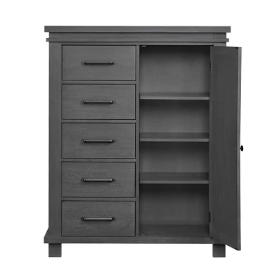 SOHO BABY Hampton 5-Drawer Chifferobe 4 SOHO BABY Hampton 5-Drawer Chifferobe - Image 2