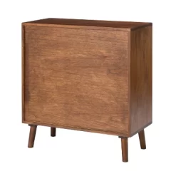 Birnirk 2-Door Accent Solid Wood Storage Cabinet With Shelves| KARAT HOME-Cherry -Furniture Specialty Store GUEST b8eb90f7 f80d 4498 af2d 390ff4af243c