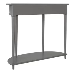 Aurora Half Moon Console Table Gray - Room & Joy -Furniture Specialty Store GUEST b91827f8 2975 4ae4 bfe2 e8daaa2bd1ec