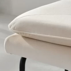 Nano 48" Upholstered Modern Double Layered Cushion Bedroom Bench - The Pop Maison -Furniture Specialty Store GUEST b9fb2039 d180 4622 8db7 c51290de2fb5