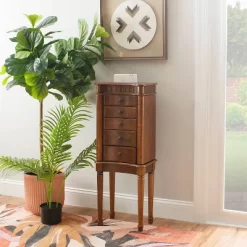 Kasey Jewelry Armoire Walnut - Powell Company 24 Kasey Jewelry Armoire Walnut - Powell Company -Furniture Specialty Store GUEST ba4e9998 483a 42dd 8b51 963a419d108c