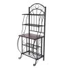 Valencia Baker Rack Storage Unit Metal/Black - Boraam Industries 2 Valencia Baker Rack Storage Unit Metal/Black - Boraam Industries -Furniture Specialty Store GUEST ba9f7b08 b877 4ced 8d28 5d3262b15fd1