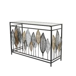 30" X 44" Contemporary Metal Console Table - Olivia & May -Furniture Specialty Store GUEST bb31ff7e f2c9 4714 b94f 711d1d94b373