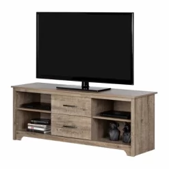 Fusion 2 Drawers TV Stand For TVs Up To 60" - South Shore -Furniture Specialty Store GUEST bbae4168 7fb8 4a63 bbb8 3f066fd5b758