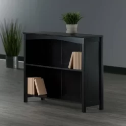 30" X 37.01" Terrace 3 Tier Bookshelf Espresso Brown - Winsome -Furniture Specialty Store GUEST bbc73fea ffa3 4a17 a0bc f3d0229b7b29