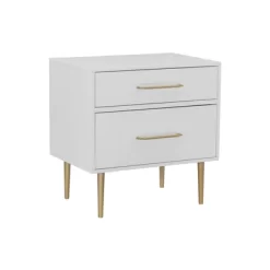 Gloria 2 Drawer Nightstand - Linon 41 Gloria 2 Drawer Nightstand - Linon -Furniture Specialty Store GUEST bc31141e ab42 4dea 88ad d0dc455c3da2
