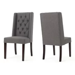 Set Of 2 Blythe Tufted Dining Chairs - Christopher Knight Home -Furniture Specialty Store GUEST bc578a41 adbf 4e74 a2fe e4f62cc086dc