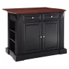 Drop Leaf Breakfast Bar Top Kitchen Island - Black - Crosley -Furniture Specialty Store GUEST bc910bdf 54f3 42e8 9a6b e39bbf515b7b