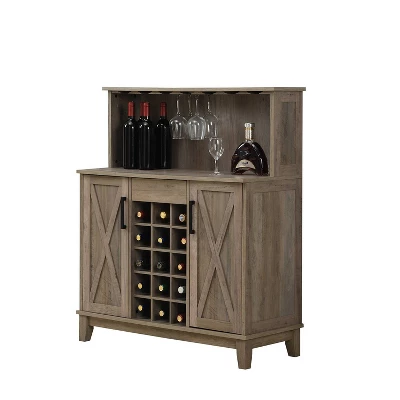 Wine Bar Cabinet - Home Source 11 Wine Bar Cabinet - Home Source - Image 9