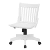 Deluxe Armless Wood Bankers Chair White - OSP Home Furnishings -Furniture Specialty Store GUEST bd079c59 0e72 4681 837c d7d01e8353db