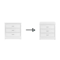 DaVinci Charlie 3-Drawer Dresser -Furniture Specialty Store GUEST bd56cf5d 819c 4512 97e4 de789a326a1e