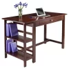 Velda Writing Desk Walnut - Winsome -Furniture Specialty Store GUEST bd73f7d6 bc04 4c34 b9da d93a49b5e6c3