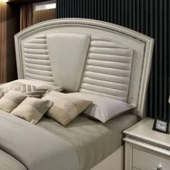 3pc California King Granite Bedroom Set With Nightstand And Chest Pearl White - HOMES: Inside + Out 18 3pc California King Granite Bedroom Set With Nightstand And Chest Pearl White - HOMES: Inside + Out -Furniture Specialty Store GUEST be314e20 177a 49d5 917c 9060e25d8c14