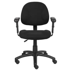 Deluxe Posture Chair With Adjustable Arms - Boss Office Products -Furniture Specialty Store GUEST bf052f4c 01f7 45cc 927c d24accbec755
