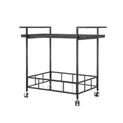 Ambrose Industrial Bar Cart - Christopher Knight Home 16 Ambrose Industrial Bar Cart - Christopher Knight Home -Furniture Specialty Store GUEST bf6b8415 3197 47d2 8d47 2942b7e6998b
