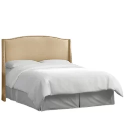 Palermo Nail Button Wingback Headboard Collection - Skyline Furniture