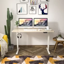 Costway Electric Adjustable Standing Desk Stand Up Workstation Dual Motor W/ Controller -Furniture Specialty Store GUEST c04298aa f01f 4d81 97ac 33139fc86607