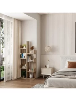 Year Color Rustic Wood Freestanding Industrial Bookshelf For Storage In Bedroom, Living Room, And Office -Furniture Specialty Store GUEST c181474f 94f9 42e4 829b 5fc887799792