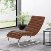 Pearsall Modern Channel Stitch Chaise Lounge Cognac Brown/Silver - Christopher Knight Home 2 Pearsall Modern Channel Stitch Chaise Lounge Cognac Brown/Silver - Christopher Knight Home -Furniture Specialty Store GUEST c19a9d0d 2739 4de6 b40c de8a7b2a5cad