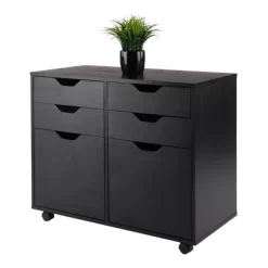 Halifax 2 Sections Mobile Storage Cabinet - Winsome 16 Halifax 2 Sections Mobile Storage Cabinet - Winsome -Furniture Specialty Store GUEST c1e789c0 90ab 4adb 8fa7 b7767c45e752