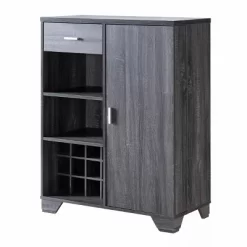 Ereth Modern Wine Bar Cabinet Dark Gray - MiBasics -Furniture Specialty Store GUEST c35893c6 d445 4efb 9fc8 4b7feb9400c3