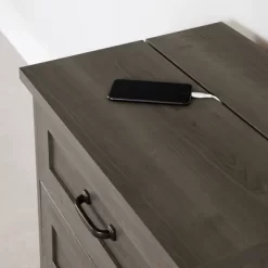 Prairie Nightstand Gray Maple - South Shore -Furniture Specialty Store GUEST c3e48607 e569 4642 8b49 6d0a9ecfd8ba