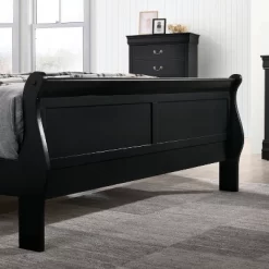 3pc Sliver Sleigh Bed With 2 Nightstands - HOMES: Inside + Out -Furniture Specialty Store GUEST c4ccee38 12f4 445e 833f f206f4d739f8