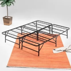 Continental Sleep 14 Inch Quickbase Metal Mattress Platform Bed Frame Foundation With Steel Slats (No Box Spring Needed), Twin, Black -Furniture Specialty Store GUEST c5050b88 0a25 4001 a55b 3cdb2b08414f