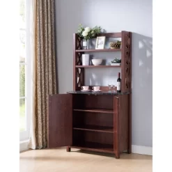 Doria Baker Rack Red Brown - MiBasics -Furniture Specialty Store GUEST c52a70ba 1f5e 453e a2c5 5e81fe16608c