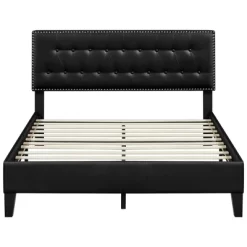Yaheetech Upholstered Bed Frame With Button-Tufted Headboard 23 Yaheetech Upholstered Bed Frame With Button-Tufted Headboard -Furniture Specialty Store GUEST c5de7af1 a4c9 400a a7ff 09a7a60b4dcd