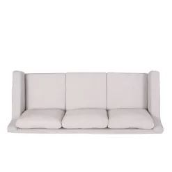 Arrastra Contemporary Fabric 3 Seater Sofa With Skirt - Christopher Knight Home -Furniture Specialty Store GUEST c707752f 6cfb 409b 82b2 6a0465fb667f