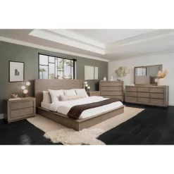 6pc Resto Bedroom Set Weathered Brown - Abbyson Living -Furniture Specialty Store GUEST c7422b67 cec1 4233 a4d4 45b53098c7bc