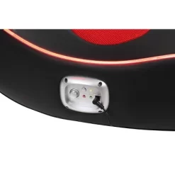 Flash Neo Fiber LED Wired Audio Floor Rocker Gaming Chair Red/Black - X Rocker -Furniture Specialty Store GUEST c7dcaf0b 13db 4366 904c 42eddd81fd03