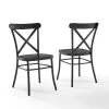 Set Of 2 Camille Dining Chair Matte Black - Crosley 1 Set Of 2 Camille Dining Chair Matte Black - Crosley -Furniture Specialty Store GUEST c9f288fb 0bc7 42f6 ba84 2303ce0c03e3