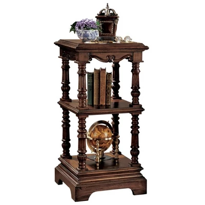 Design Toscano The Lord Pimlicoe Etagere 4 Design Toscano The Lord Pimlicoe Etagere - Image 2