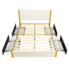Costway FullQueen Size Upholstered Bed Frame Wooden Slatted Adjustable Headboard 4 Drawers -Furniture Specialty Store GUEST cae8e4ab 5929 413d 9db6 0014358c1c08