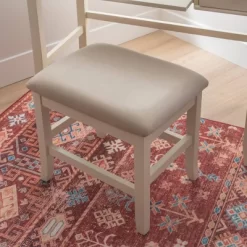 Jackson Vanity Set Cream - Linon -Furniture Specialty Store GUEST cb566cdb cbae 4b05 b55d 5eae1f931d56