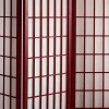4 Ft. Tall Window Pane Shoji Screen - Rosewood (6 Panels) -Furniture Specialty Store GUEST cb71fd13 f7b9 46c0 baa2 8b55fec47a2a