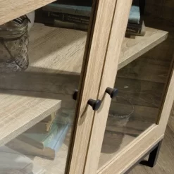 North Avenue Display Cabinet Charter Oak - Sauder -Furniture Specialty Store GUEST cc2fb57d 418e 42e7 a62a c71550f3bca9